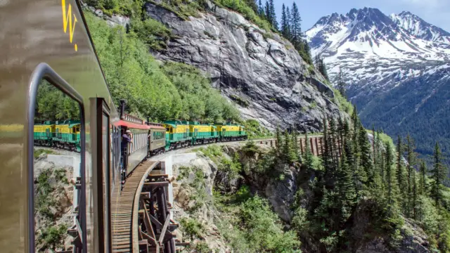 Skagway : ruée vers l&rsquo;or en Alaska et train du White Pass